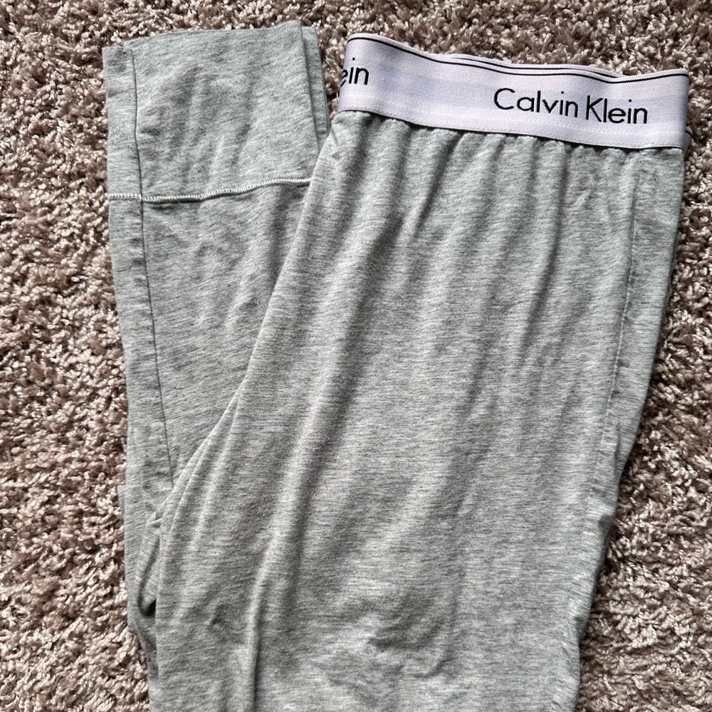 Calvin Klein Light Gray Leggings